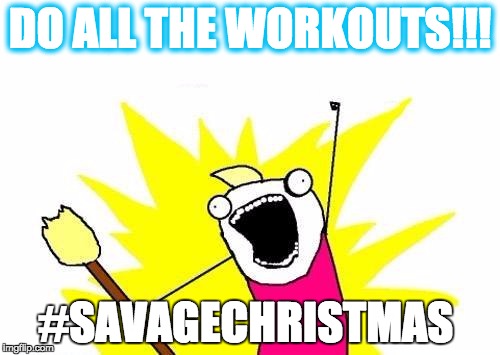 #savagechristmas